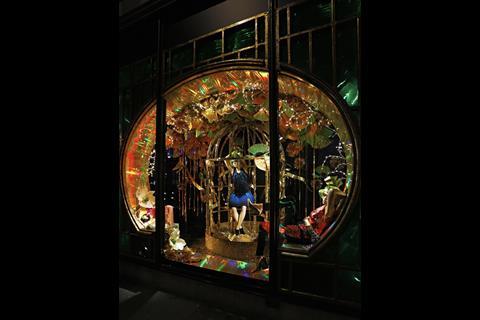Harvey Nichols Christmas window display